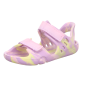 SANDAŁY BAREFOOT SUPERFIT SPLASH-S LILA/GELB 1-000991-8500
