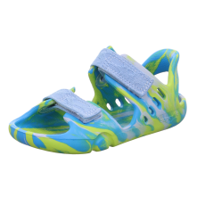 SANDALY BAREFOOT SUPERFIT SPLASH-S TURKIS/HELLGRUN 1-000991-8400