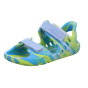 SANDAŁY BAREFOOT SUPERFIT SPLASH-S TURKIS/HELLGRUN 1-000991-8400