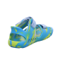SANDALS BAREFOOT SUPERFIT SPLASH-S TURKIS/HELLGRUN 1-000991-8400