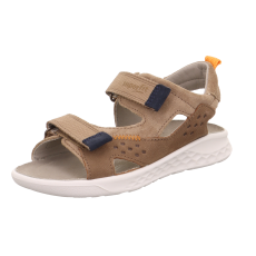 SANDALY SUPERFIT LAGOON MIDI BRAUN/ORANGE 1-001041-3000