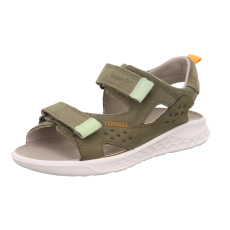 SANDALS SUPERFIT LAGOON MIDI GRUN/ORANGE 1-001041-7010