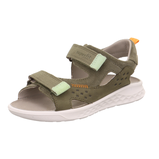 SANDAŁY SUPERFIT LAGOON MIDI GRUN/ORANGE 1-001041-7010