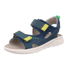 SANDALS SUPERFIT LAGOON MIDI BLAU/GELB 1-001041-8000