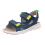SANDALS SUPERFIT LAGOON MIDI BLAU/GELB 1-001041-8000