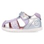 SANDAŁY BAREFOOT BIOMECANICS FIRST STEPS 262161-B879 PLATA Y LILA