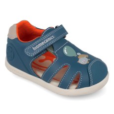 SANDALY BAREFOOT BIOMECANICS FIRST STEPS 262167-A556 PETROL