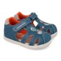 SANDALS BAREFOOT BIOMECANICS FIRST STEPS 262167-A556 PETROL