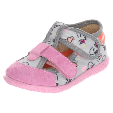 PANTOFLE KAPCIE MILAMI GREY 118-BR-29