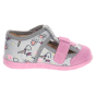 PANTOFLE KAPCIE MILAMI GREY 118-BR-29