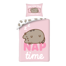 POSCIEL MIKROFIBRA 140 X 200 CM PUSHEEN THE CAT PUS-2283BL