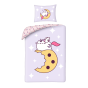 SINGLE DUVET SET MICROFIBER 140 X 200 CM PUSHEEN THE CAT PUS-2252BL