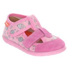 PANTOFLE KAPCIE MILAMI PINK 118-BR-61