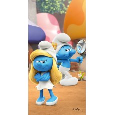 RECZNIK KAPIELOWY PLAZOWY 70 X 140 CM THE SMURFS SMURF248016-R