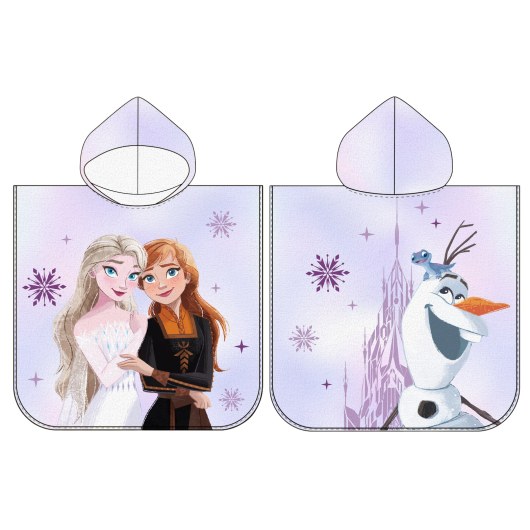 PONCHO RĘCZNIK KĄPIELOWY 55 X 110 CM DISNEY FROZEN FRO240944-PONCHO