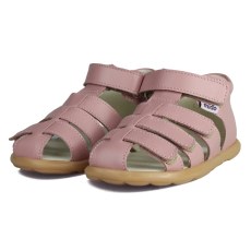 SANDALY BAREFOOT MIDO SHOES 61-01/ 71-01 CIEMNY ROZ