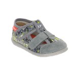 SLIPPERS MILAMI GREY 118-BR-64