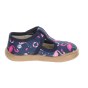 SLIPPERS BAREFOOT MILAMI TREND NAVY BLUE FLAMINGOS