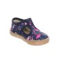 PANTOFLE KAPCIE BAREFOOT MILAMI TREND NAVY BLUE FLAMINGOS