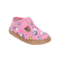 PANTOFLE KAPCIE BAREFOOT MILAMI TREND PINK UNICORNS