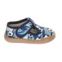 PANTOFLE KAPCIE BAREFOOT MILAMI TREND BLUE FOOTBALL