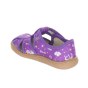 SLIPPERS SANDALS BAREFOOT MILAMI PURPLE UNICORNS
