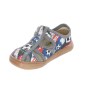 PANTOFLE SANDAŁY KAPCIE BAREFOOT MILAMI GREY FOOTBALL