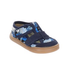 PANTOFLE KAPCIE BAREFOOT MILAMI BLUE FOOTBALL
