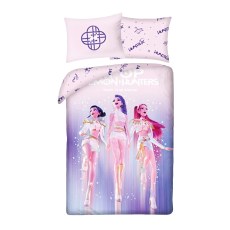 SINGLE DUVET SET COTTON 160 X 200 CM DEMON HUNTERS DSYATZZKPO-BL