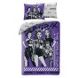 POŚCIEL BAWEŁNIANA 140 X 200 CM K-POP DEMON HUNTERS DSYAS61KPO-BL