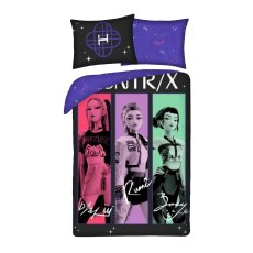 SINGLE DUVET SET COTTON 140 X 200 CM DEMON HUNTERS DSYAS6WKPO-BL