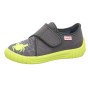PANTOFLE TEKSTYLNE KAPCIE SUPERFIT BILL GRAU/GELB 1-000271-2110