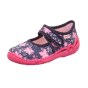 PANTOFLE TEKSTYLNE KAPCIE SUPERFIT BELINDA BLAU 1-800288-8100