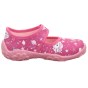 PANTOFLE TEKSTYLNE KAPCIE SUPERFIT BONNY ROSA/MEHRFARBIG 1-800283-5550