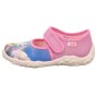 PANTOFLE TEKSTYLNE KAPCIE SUPERFIT BONNY ROSA/MEHRFARBIG 1-000281-5560