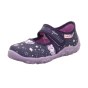 PANTOFLE TEKSTYLNE KAPCIE SUPERFIT BONNY LILA/MEHRFARBIG 1-800283-8570