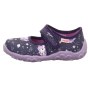 PANTOFLE TEKSTYLNE KAPCIE SUPERFIT BONNY LILA/MEHRFARBIG 1-800283-8570