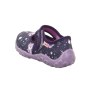 PANTOFLE TEKSTYLNE KAPCIE SUPERFIT BONNY LILA/MEHRFARBIG 1-800283-8570