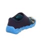 PANTOFLE TEKSTYLNE KAPCIE SUPERFIT BUBBLE BLAU 1-006274-8060