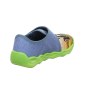 PANTOFLE TEKSTYLNE KAPCIE SUPERFIT BUBBLE BLAU 1-006274-8050