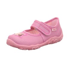 PANTOFLE TEKSTYLNE KAPCIE SUPERFIT BONNY ROSA 1-000280-5530