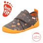 PANTOFLE TEKSTYLNE KAPCIE BAREFOOT SUPERFIT VENTI GRAU/MEHRFARBIG 1-006700-2010