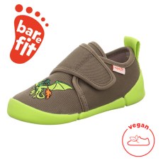 PANTOFLE TEKSTYLNE KAPCIE BAREFOOT SUPERFIT VENTI GRUN 1-006706-7010