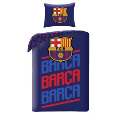 POSCIEL BAWELNIANA 160 X 200 CM FC BARCELONA FCB-4515BL